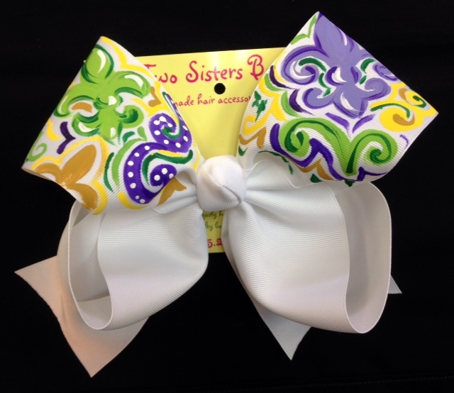 mardi gras bow image